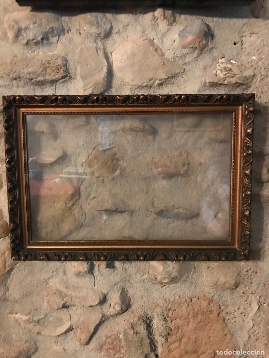 Antig&uuml;edades: Antiguo marco de madera estucado - Foto 1