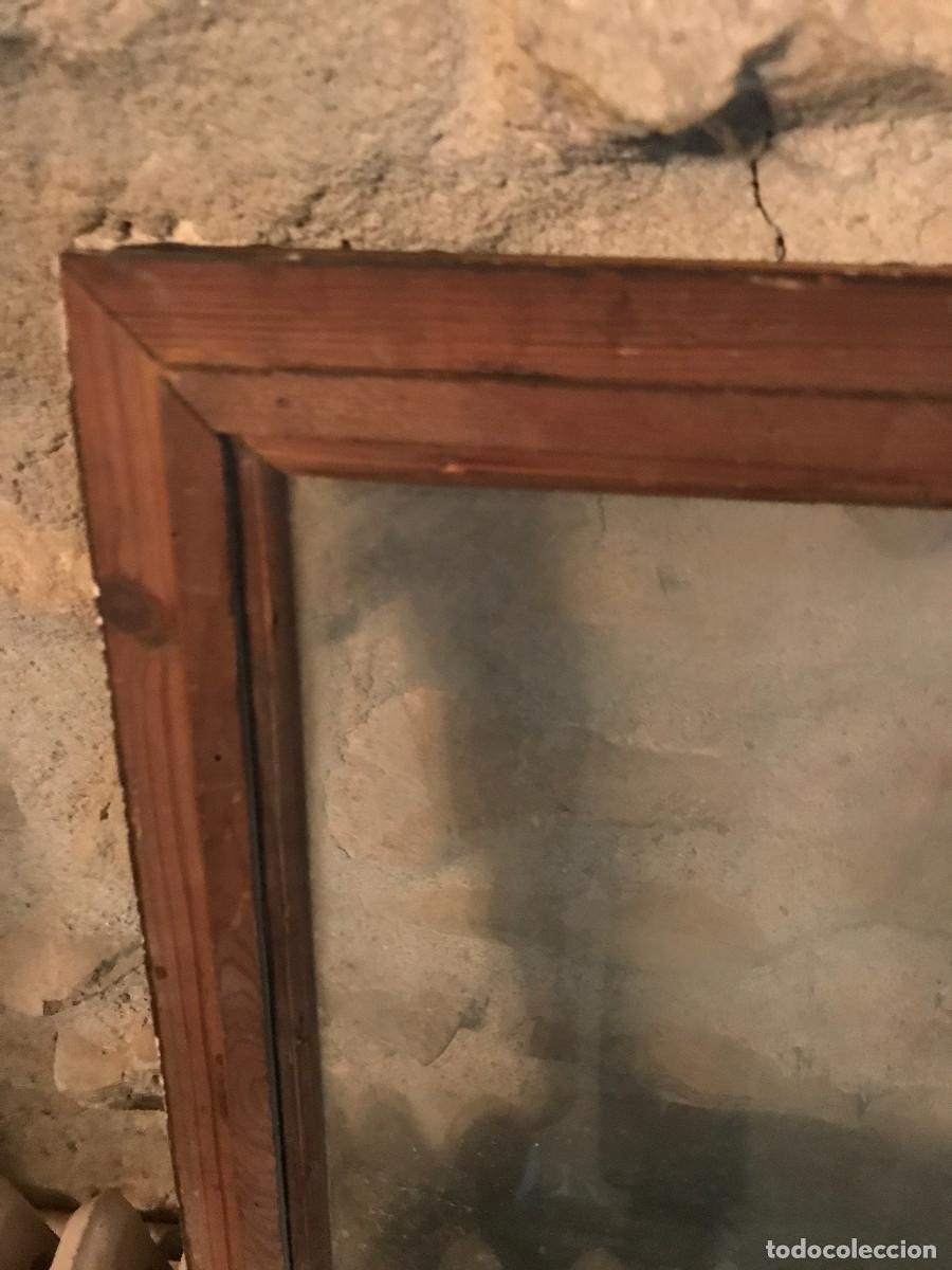 Antig&uuml;edades: Antiguo marco de madera estucado - Foto 4