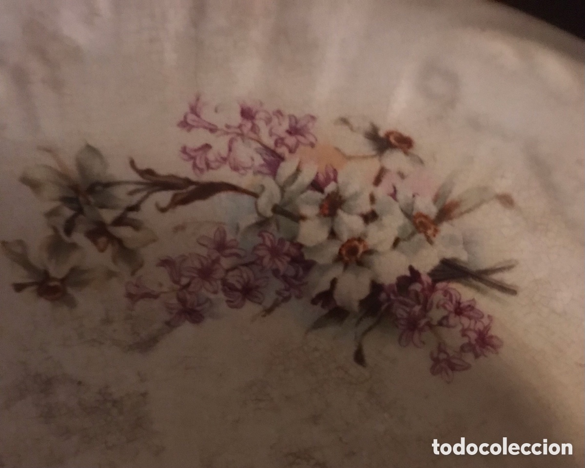 Antig&uuml;edades: Fuente decorada de Pickman - Foto 3