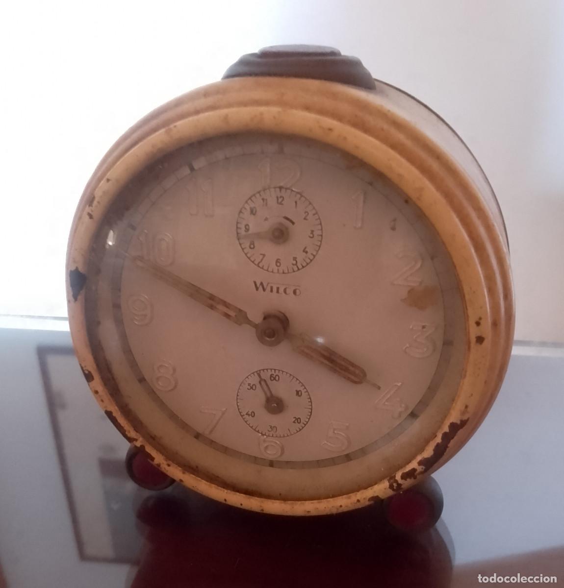 Antig&uuml;edades: Despertador antiguo. Marca Wilco - Foto 1