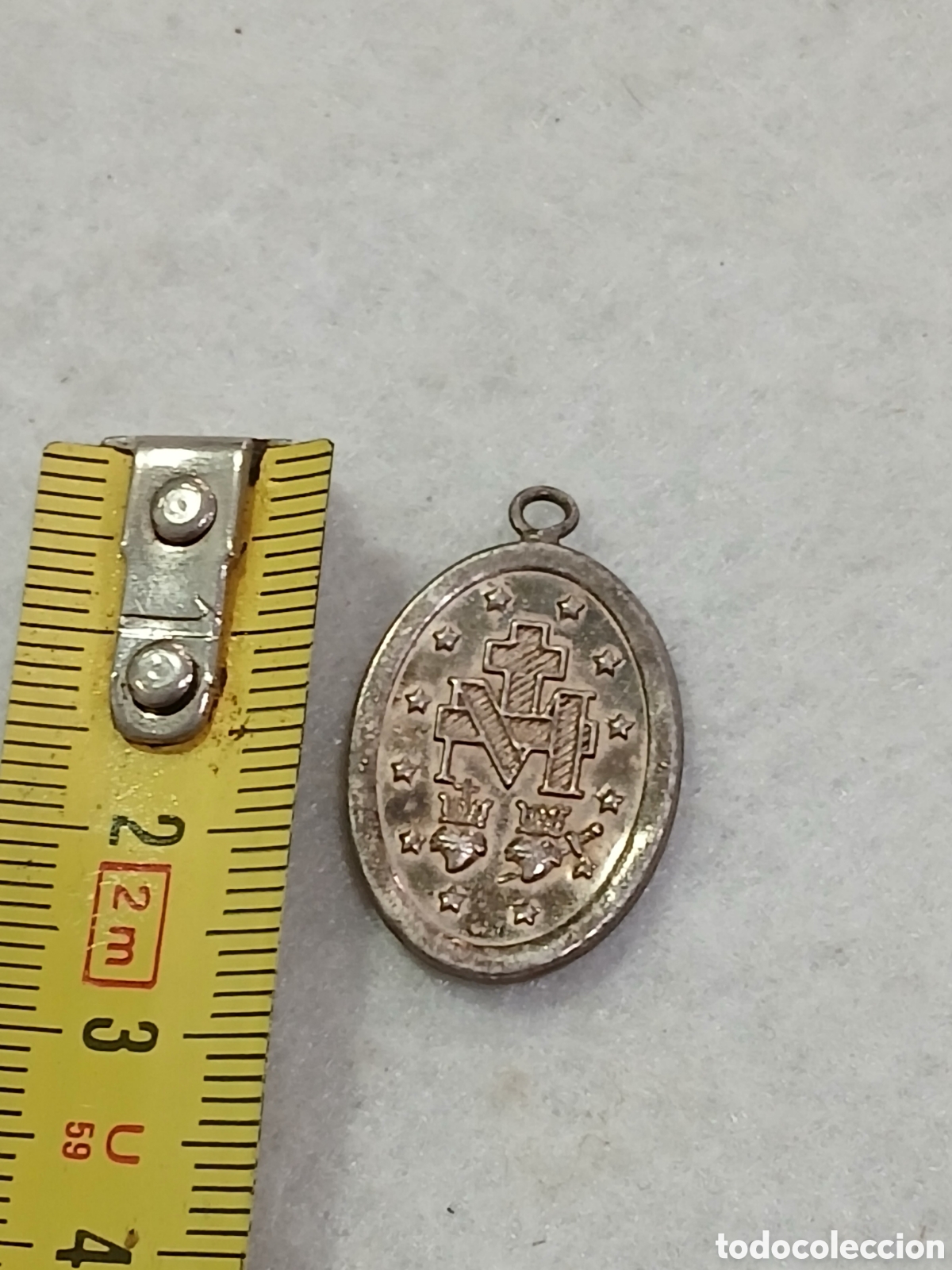 Antig&uuml;edades: Medalla virgen Inmaculada. (L66) - Foto 2