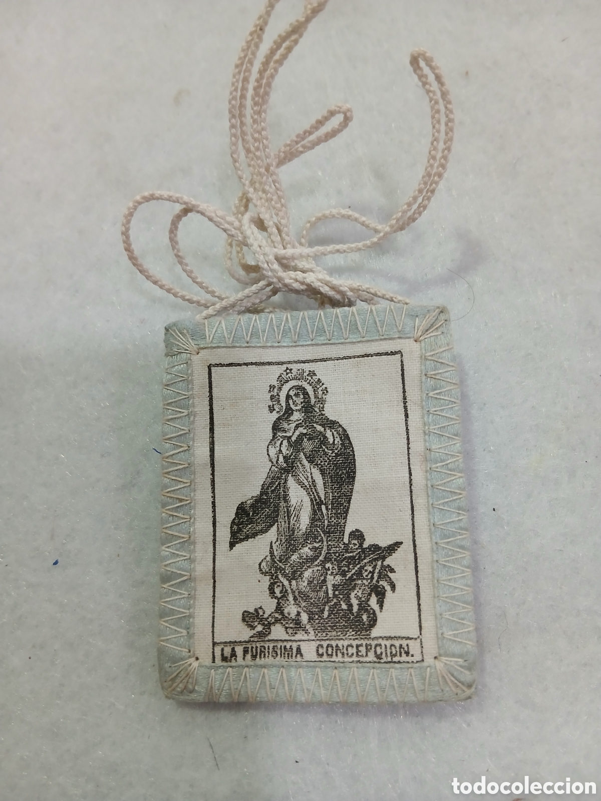 Antig&uuml;edades: Escapulario Pur&iacute;sima Concepci&oacute;n. (L125) - Foto 1