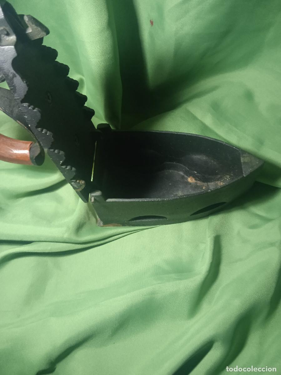 Antig&uuml;edades: PLANCHA ANTIGUA HIERRO CARBON REF. 60 DATO - Foto 2