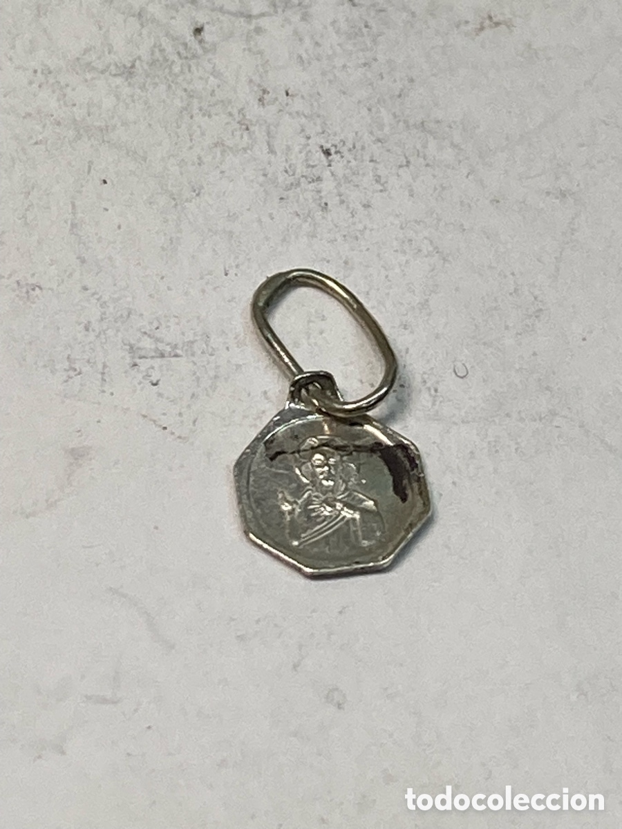 Antig&uuml;edades: Medalla de plata religiosa C299 - Foto 2