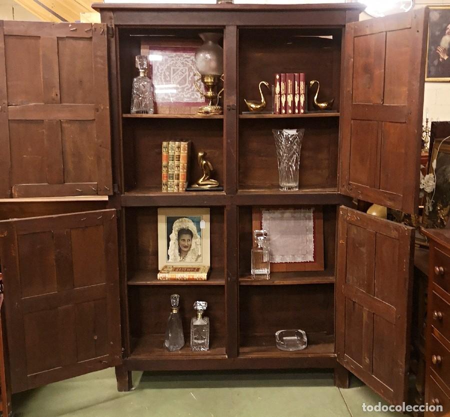 Antig&uuml;edades: Mueble Librer&iacute;a Antiguo - Foto 5