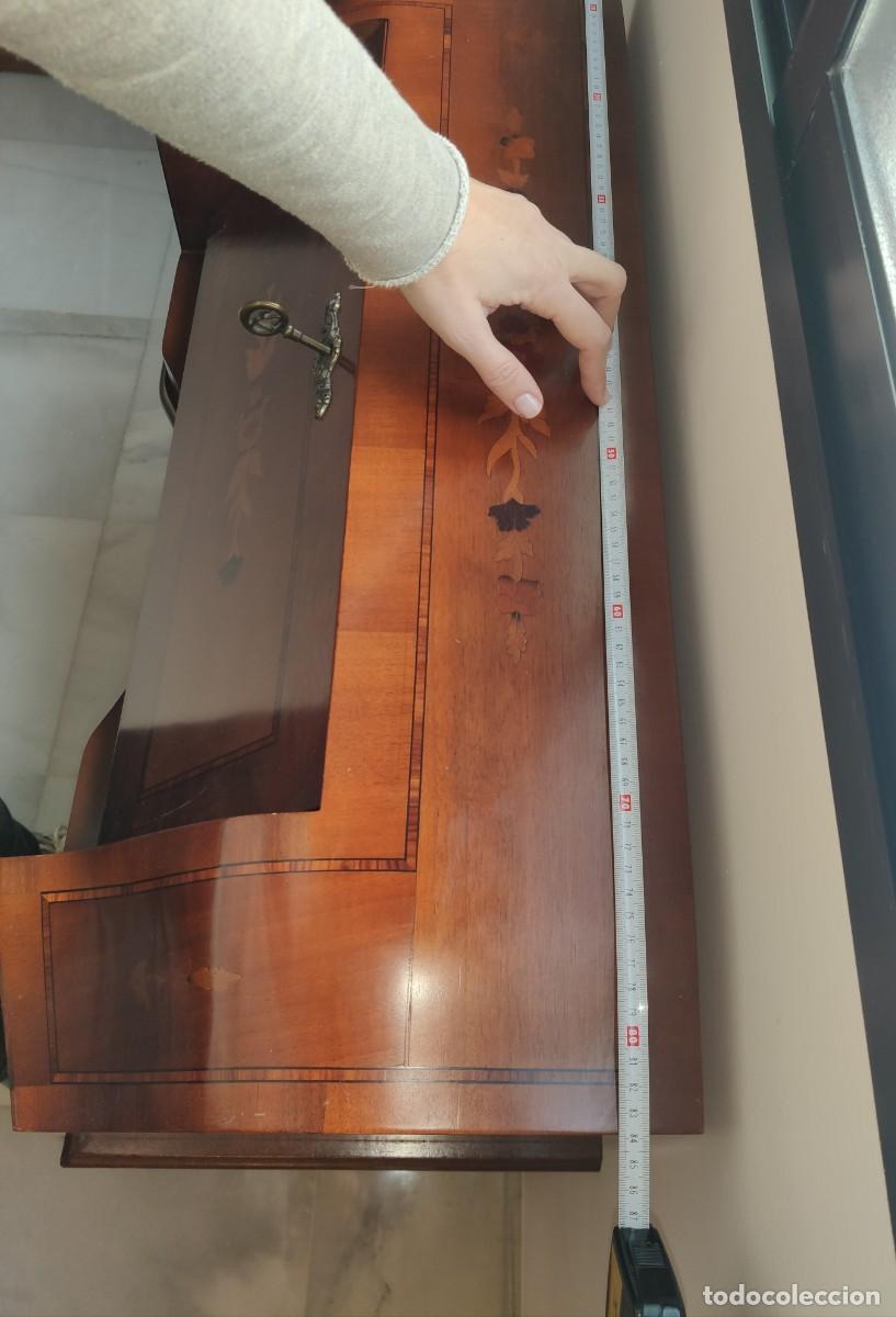 Antig&uuml;edades: Escritorio Bur&oacute;/Bureau de madera natural - Foto 8