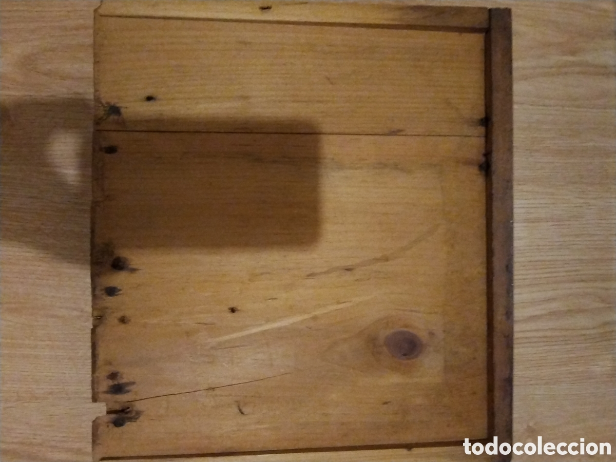 Antig&uuml;edades: Espejo tocador madera tipo caoba - Foto 4