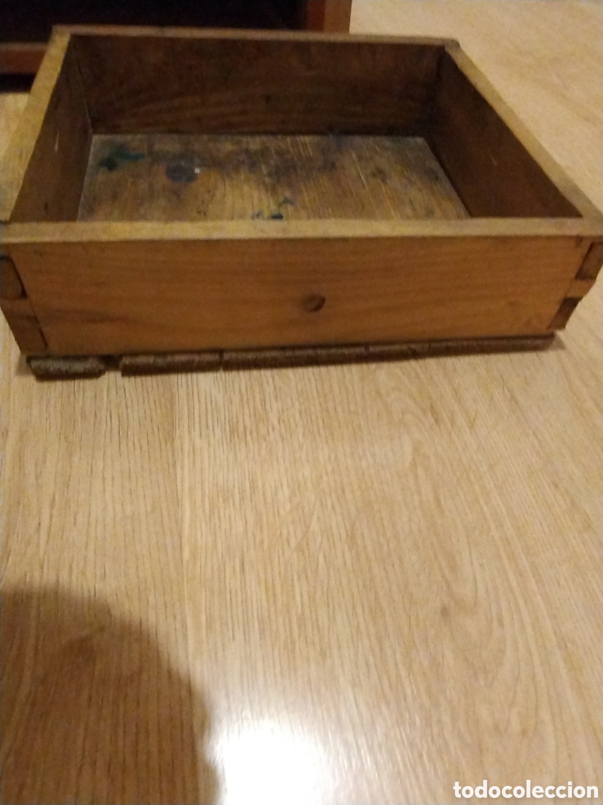 Antig&uuml;edades: Espejo tocador madera tipo caoba - Foto 5