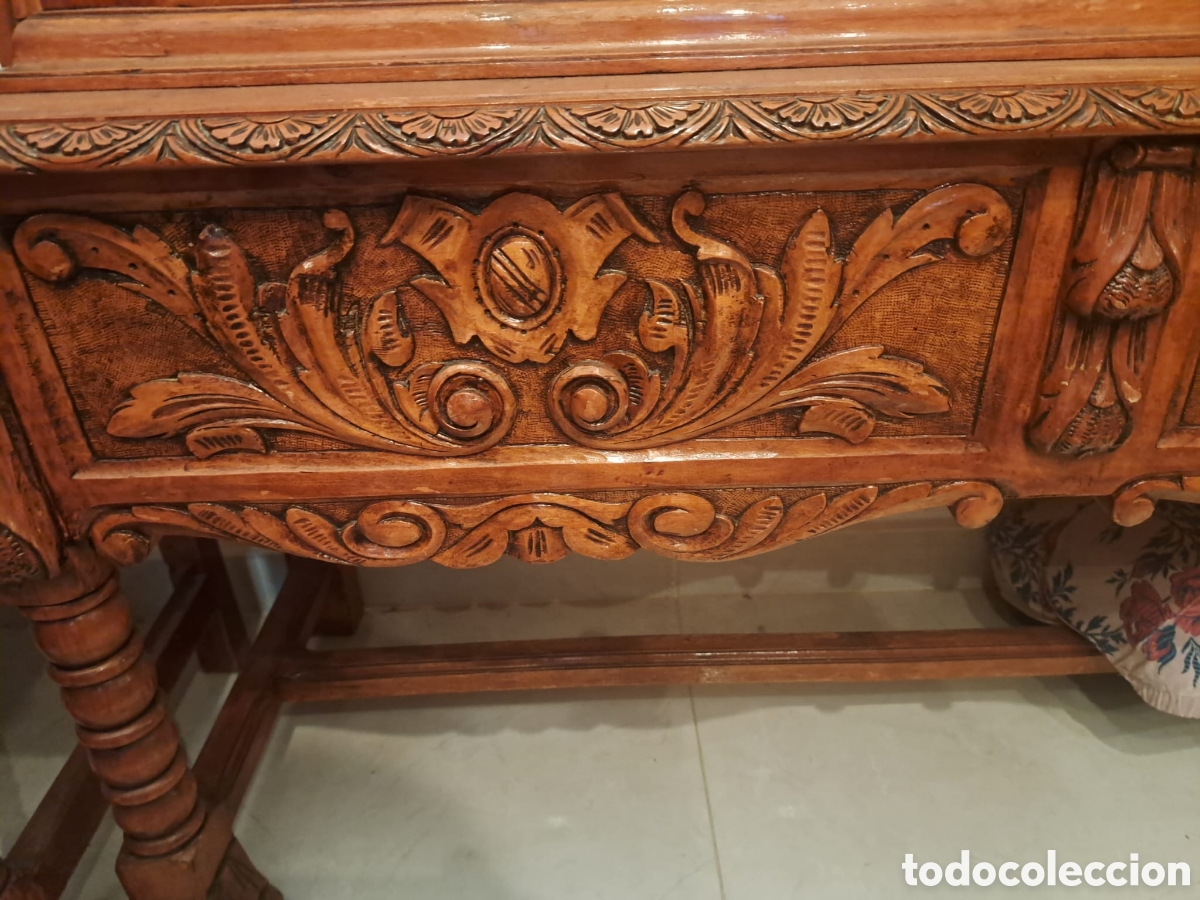 Antig&uuml;edades: Comedor completo madera noble - Foto 6