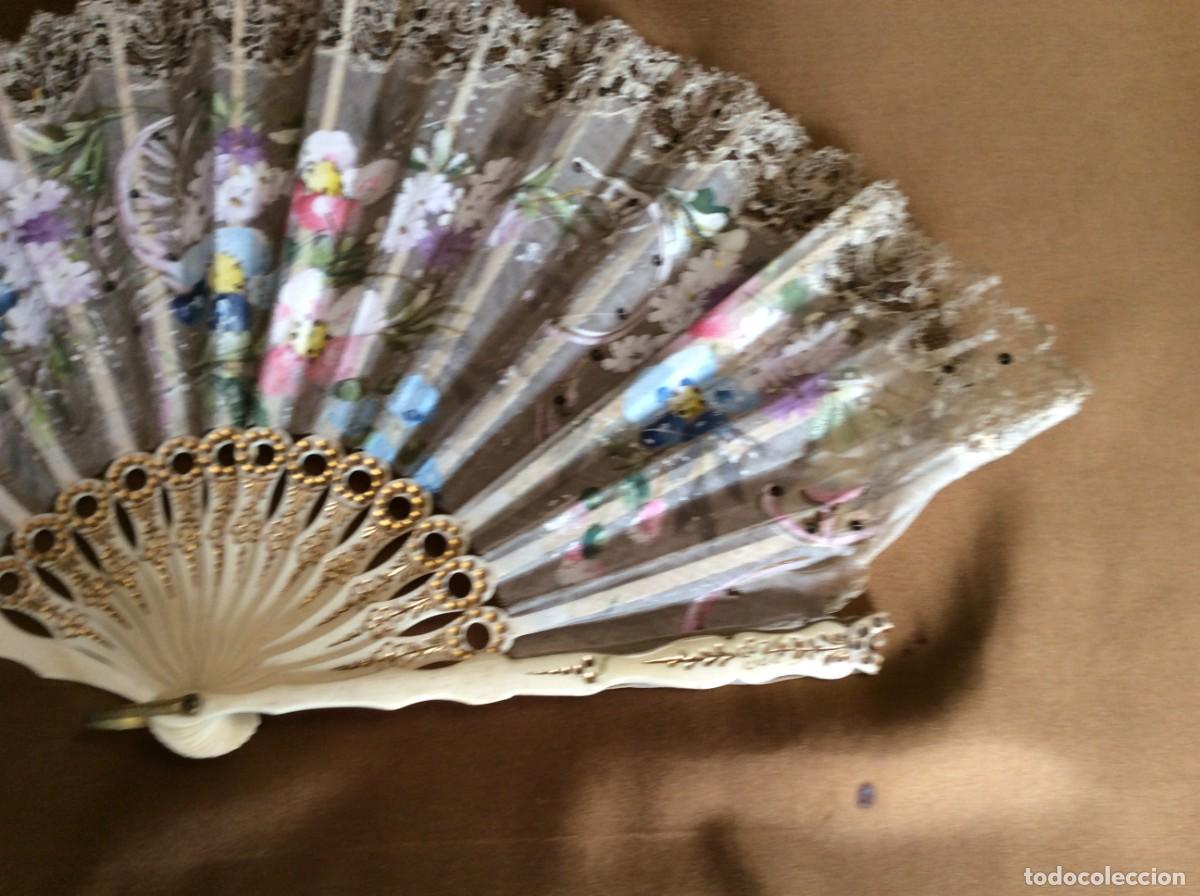 Antig&uuml;edades: ABANICO ANTIGUO PARA RESTAURAR - Foto 2