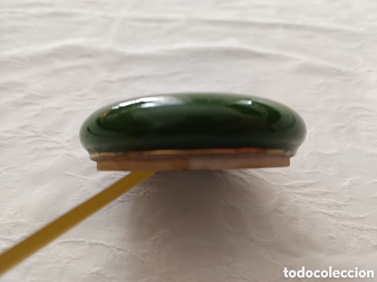 Antig&uuml;edades: Tapa de loza esmaltada - Foto 6