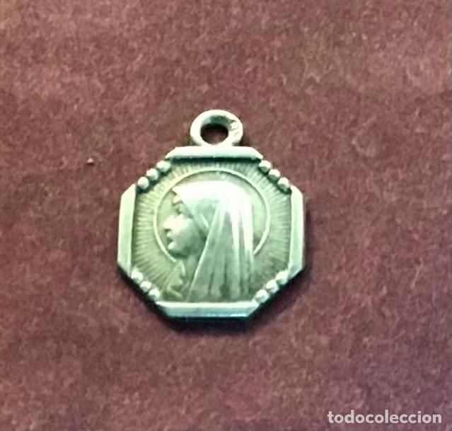Antig&uuml;edades: MEDALLA DE LURDES, PLATA - Foto 1
