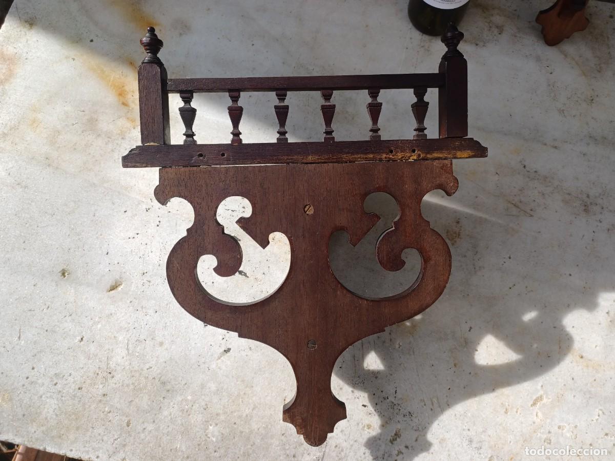 Antig&uuml;edades: Mensulas madera noble - Foto 5
