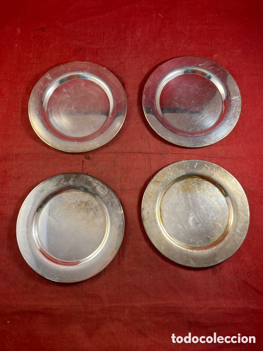 Antig&uuml;edades: PLATOS DE METAL MA ROGERS - Foto 1