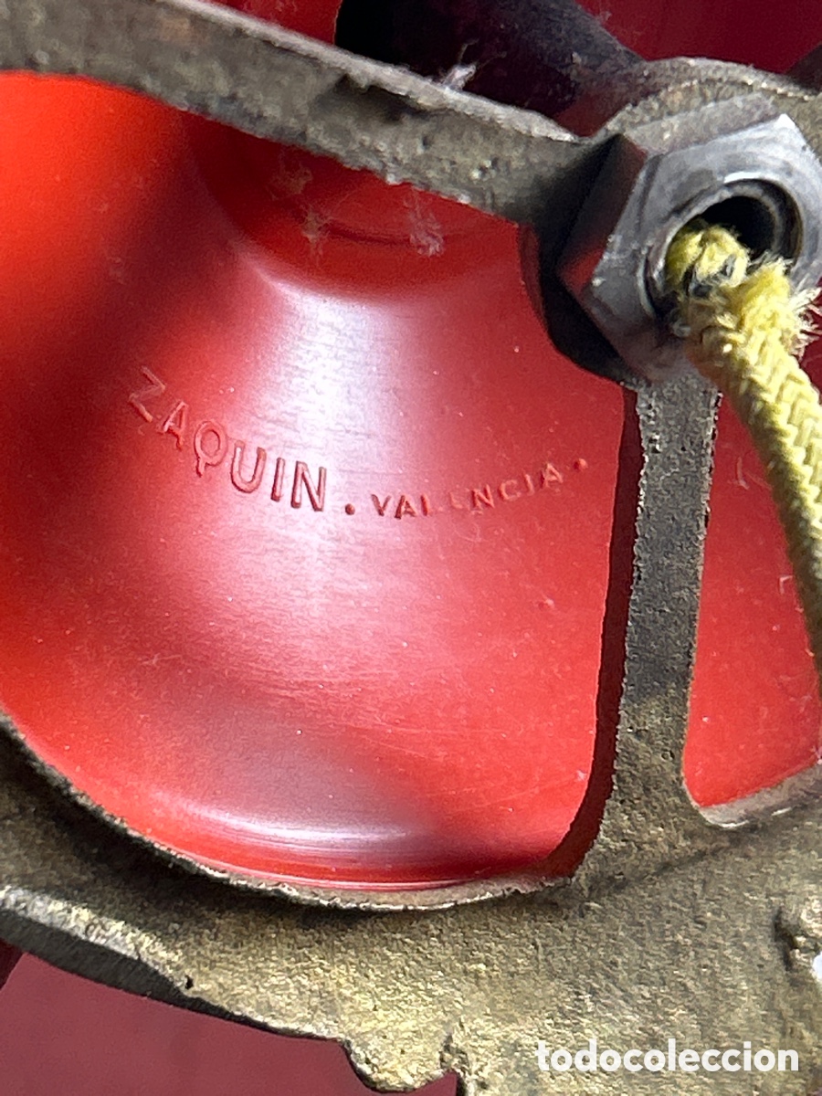 Antig&uuml;edades: L&Aacute;MPARA DE MESA ZAQUIN VALENCIA - Foto 3