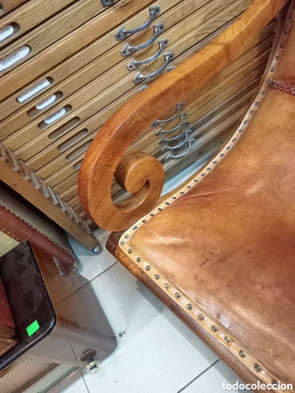 Antig&uuml;edades: Sillon Hemingway vitange. REF-2327 - Foto 6