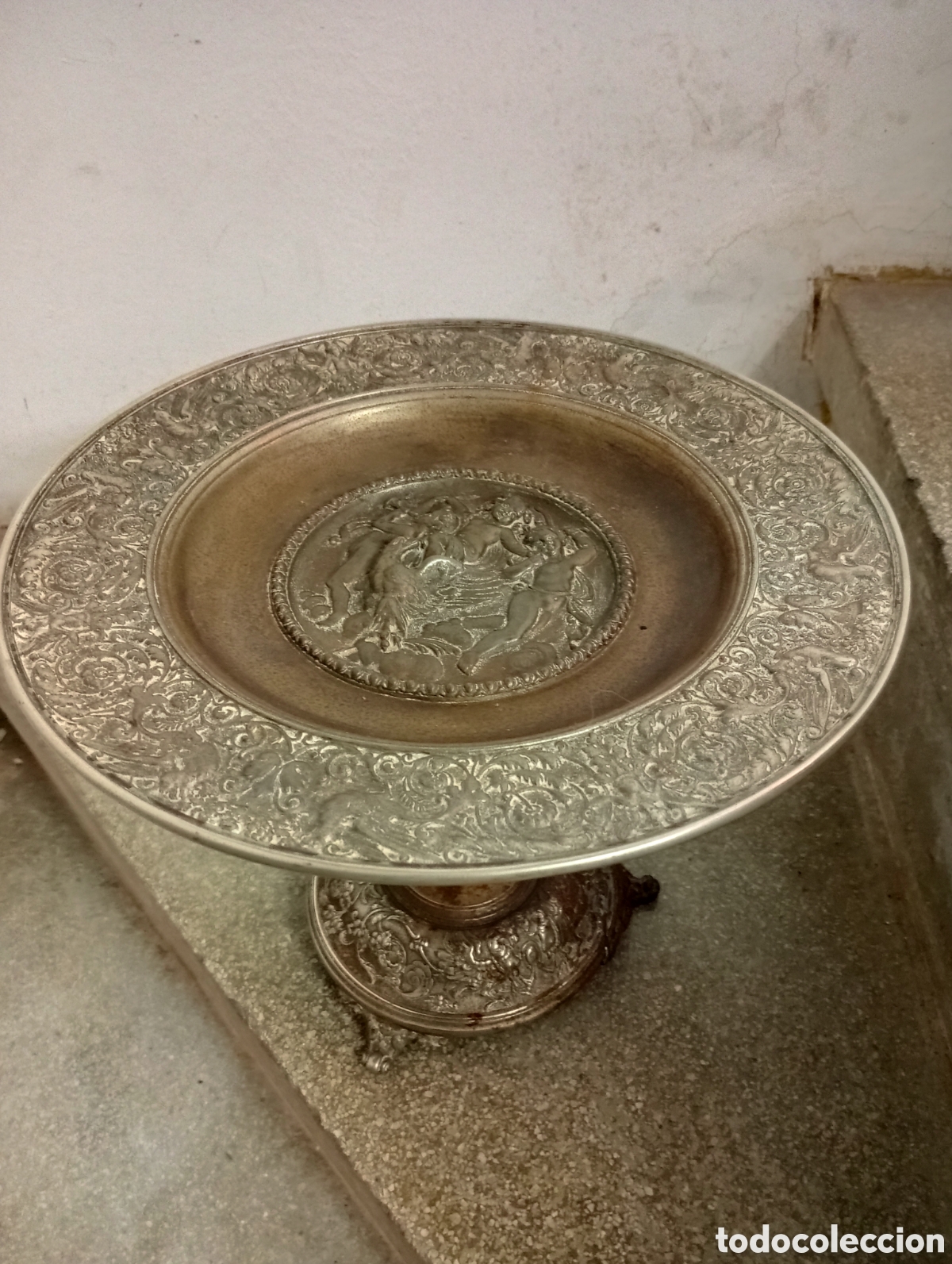 Antig&uuml;edades: Copa de bronce antigua - Foto 2