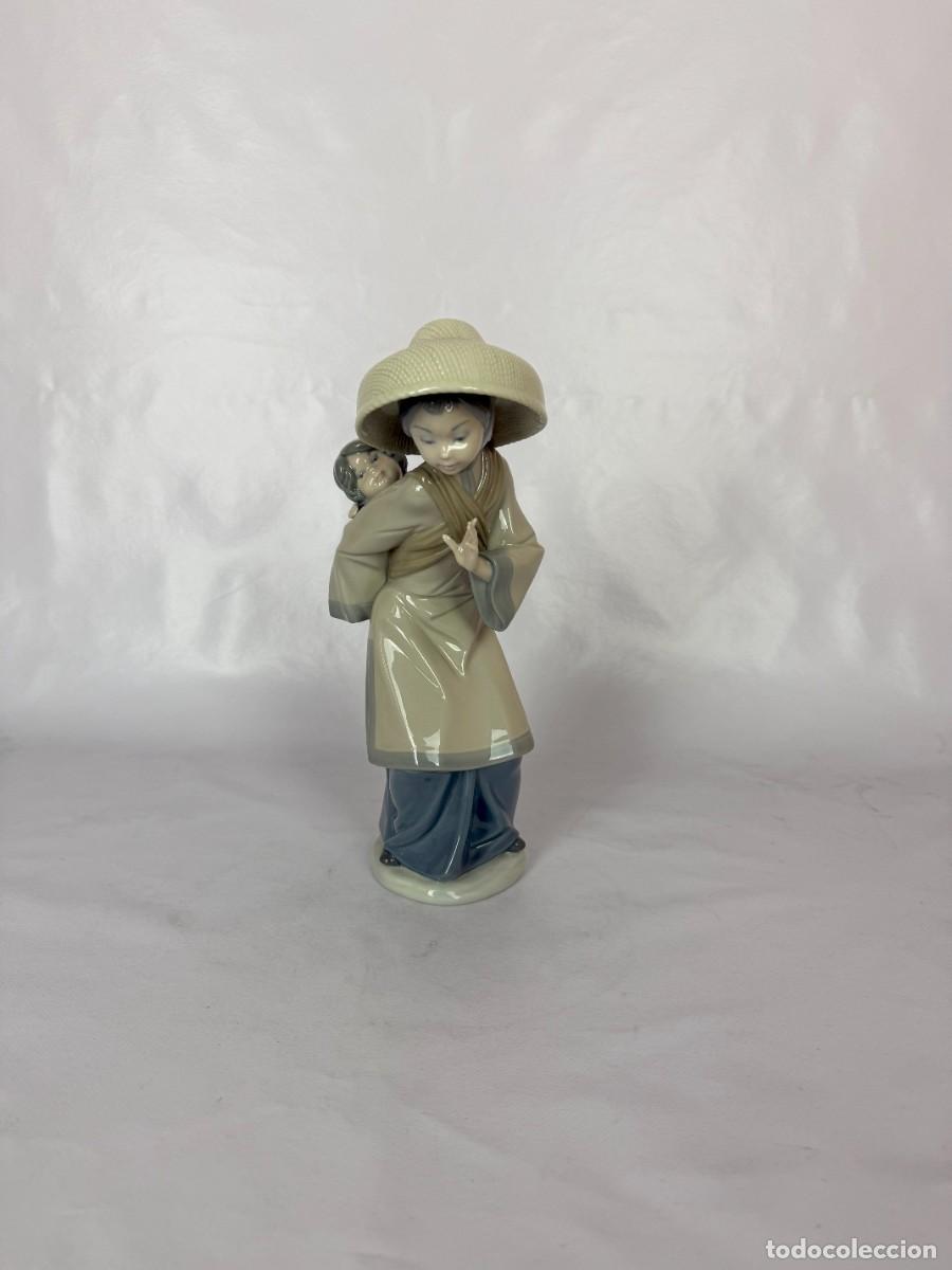 Antig&uuml;edades: LLADRO CHINA CON NI&Ntilde;A EN LA ESPALDA - Foto 1