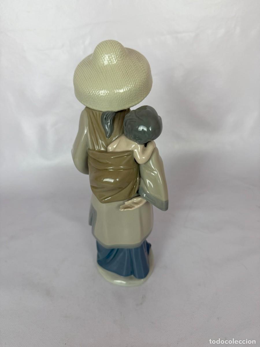 Antig&uuml;edades: LLADRO CHINA CON NI&Ntilde;A EN LA ESPALDA - Foto 3