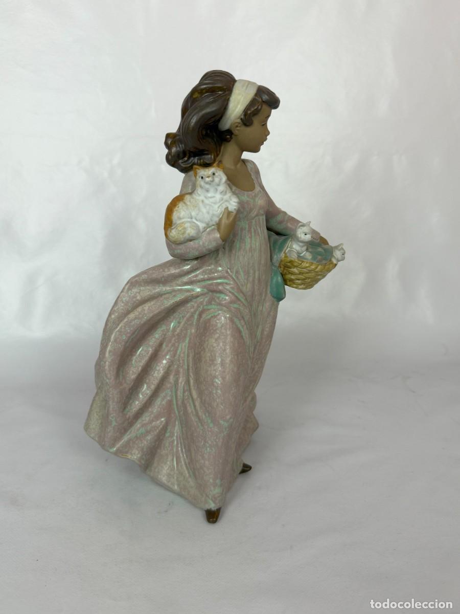 Antig&uuml;edades: LLADRO MUJER CON GATOS - Foto 3