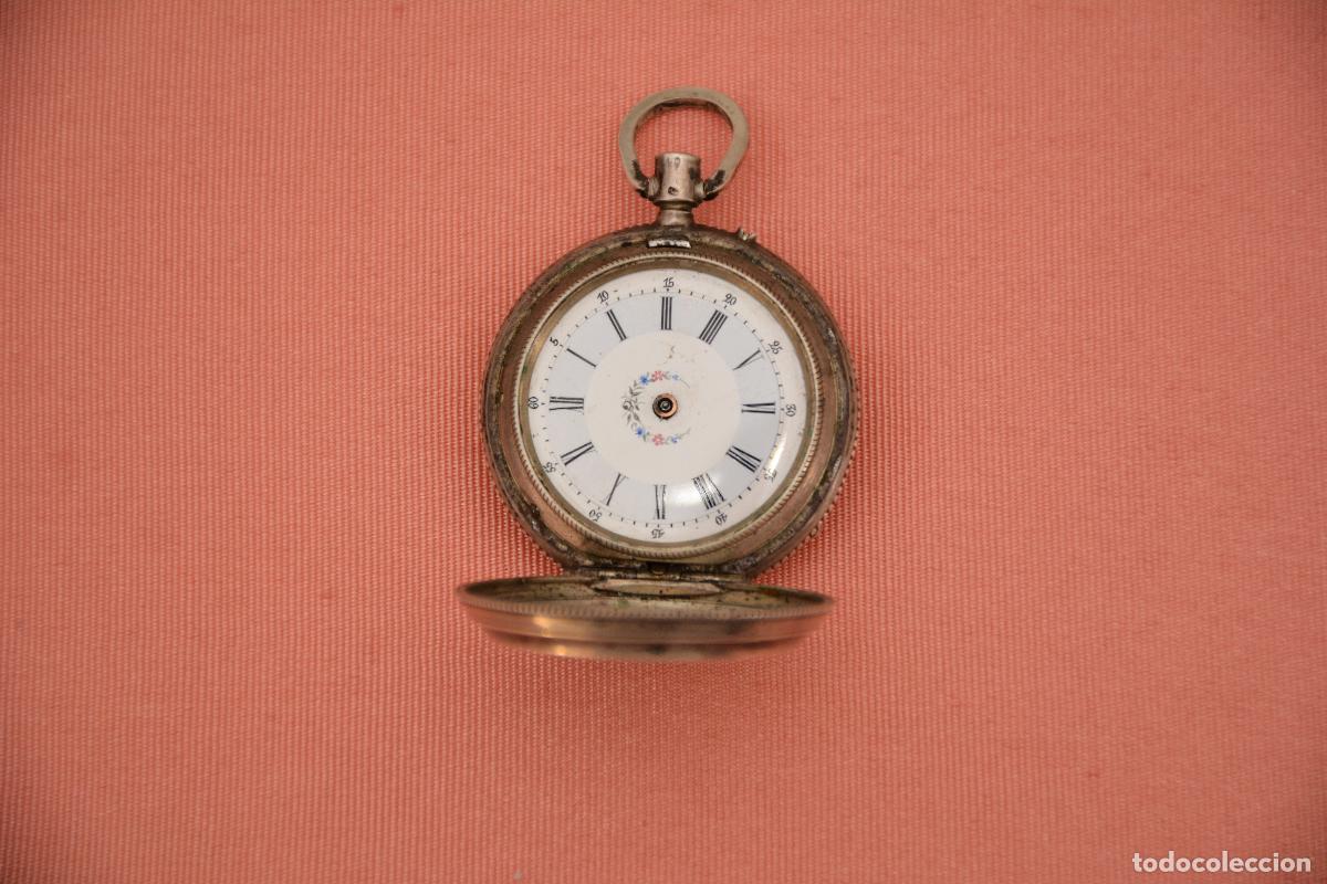 Antig&uuml;edades: Antiguo Reloj M.Barry Geneve de plata