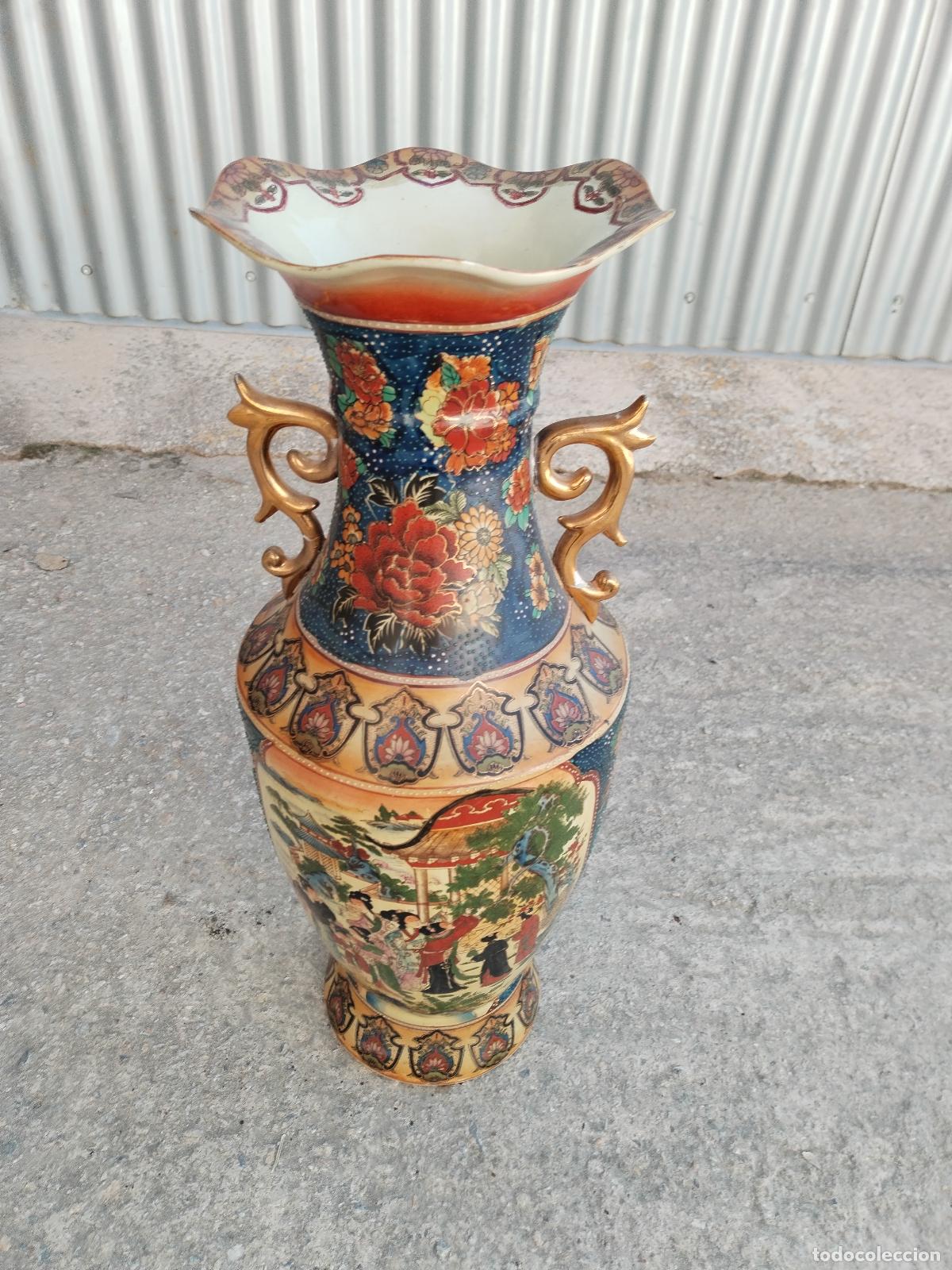 Antig&uuml;edades: jarron chino vintage - Foto 4
