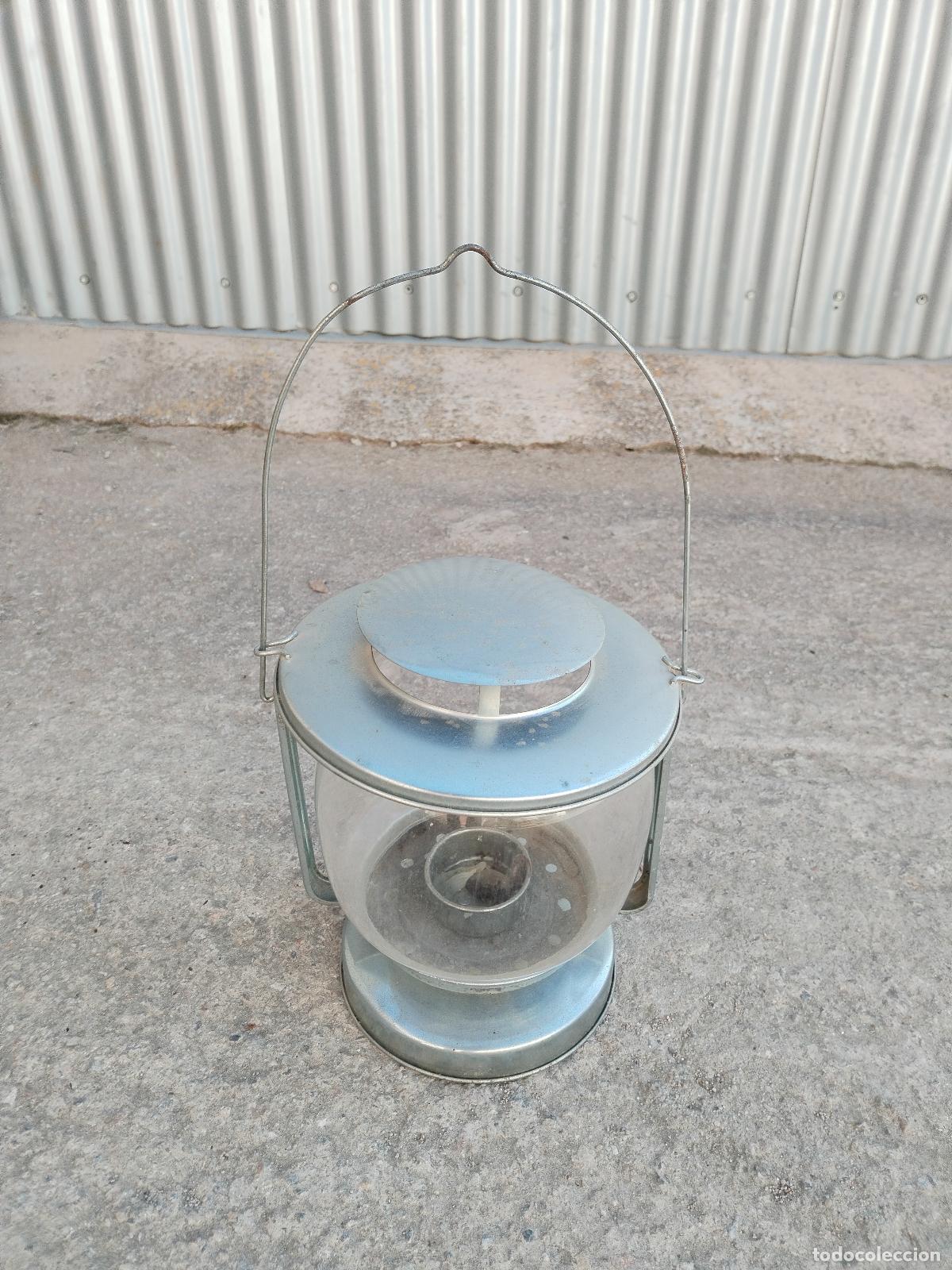 Antig&uuml;edades: lampara farol vintage - Foto 2