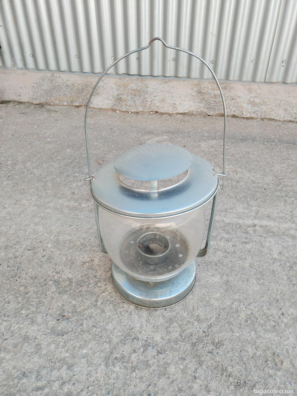 Antig&uuml;edades: lampara farol vintage - Foto 1