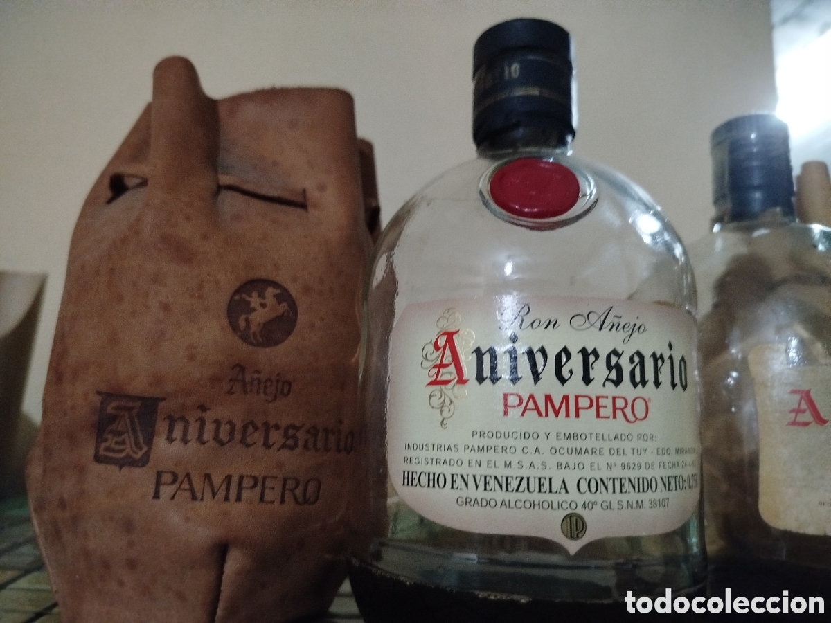 Antig&uuml;edades: Botellas de ron a&ntilde;ejo de 1963 - Foto 6