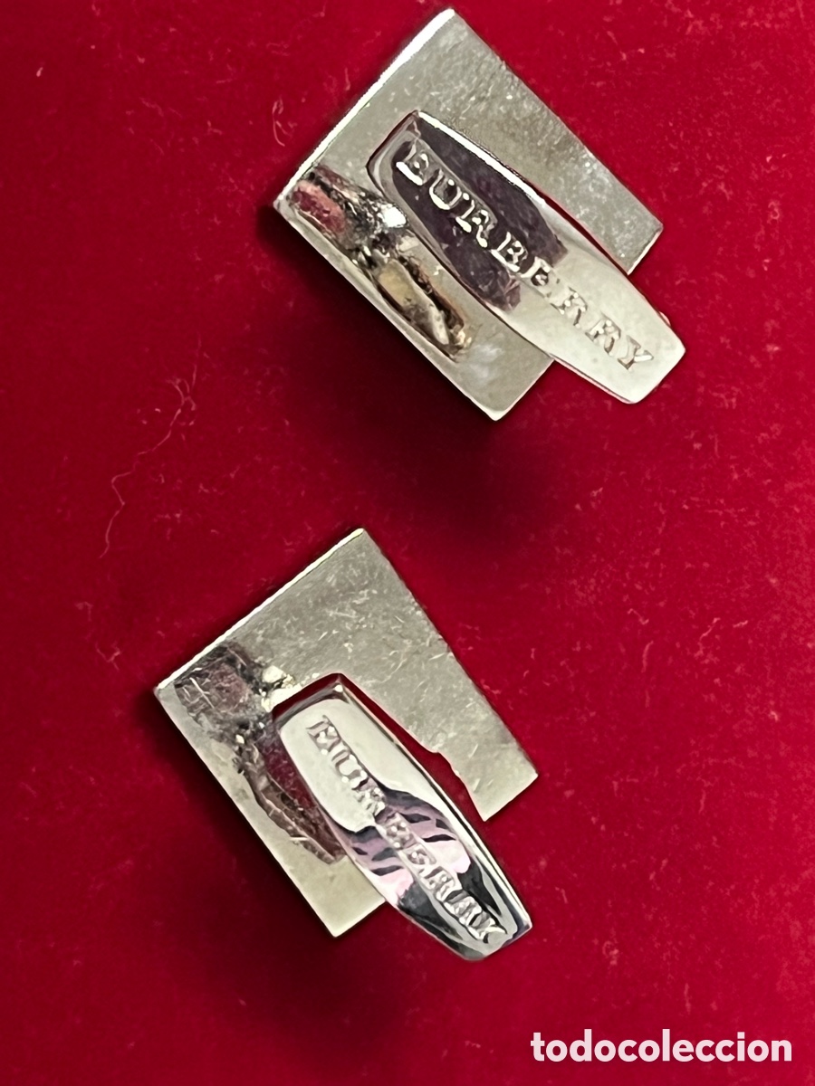 Antig&uuml;edades: Gemelos de la marca BURBERRY / XY7 - Foto 2
