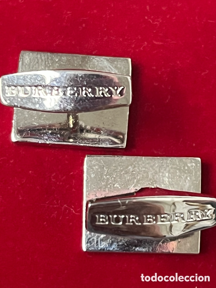 Antig&uuml;edades: Gemelos de la marca BURBERRY / XY7 - Foto 3