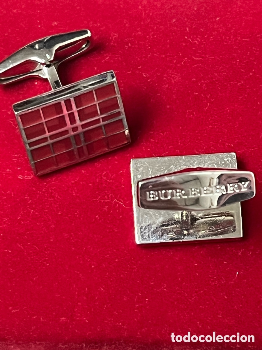 Antig&uuml;edades: Gemelos de la marca BURBERRY / XY7 - Foto 4