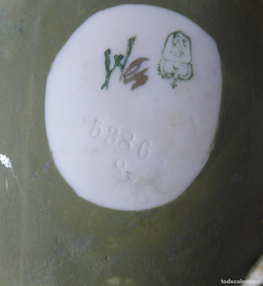 Antig&uuml;edades: CAJA DE PORCELANA OVALADA - Foto 5