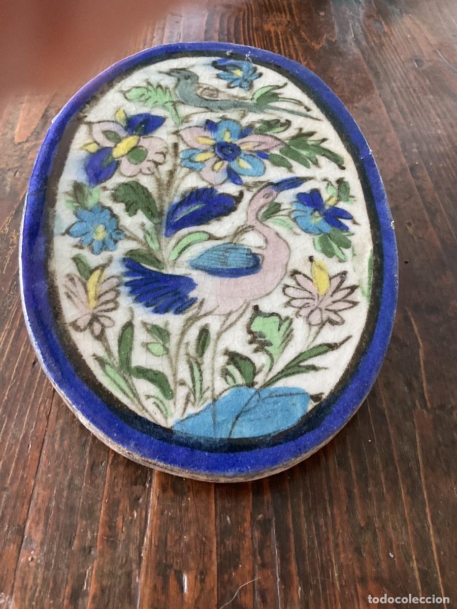 Antig&uuml;edades: Azulejo de Perzie (iran) antiqua - Foto 2