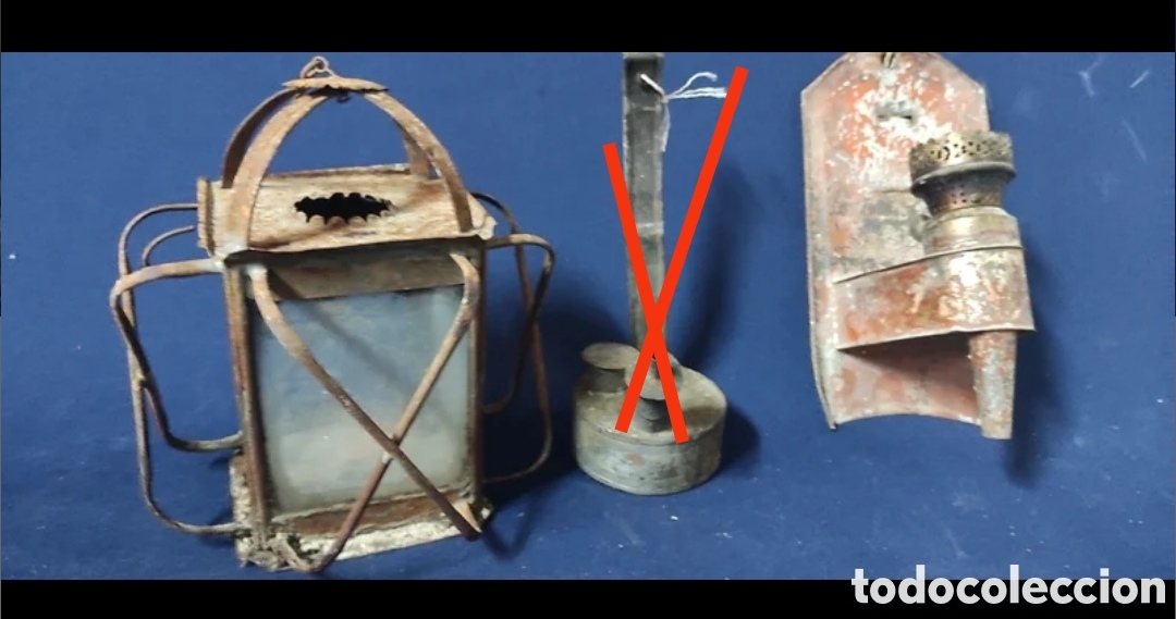Antig&uuml;edades: Lote varios art&iacute;culos rusticos - Foto 1