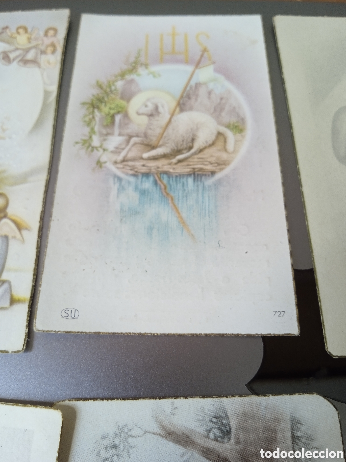 Antig&uuml;edades: Peque&ntilde;as postales religiosas - Foto 5