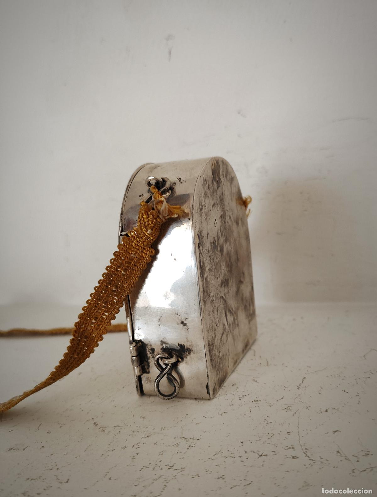 Antig&uuml;edades: PORTAVIATICO DE PLATA - Foto 6