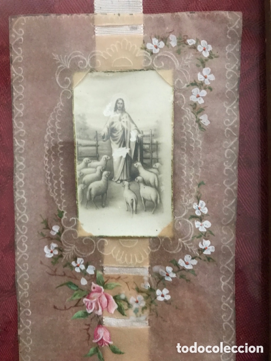 Antig&uuml;edades: Pareja de cuadros marianos - Foto 3