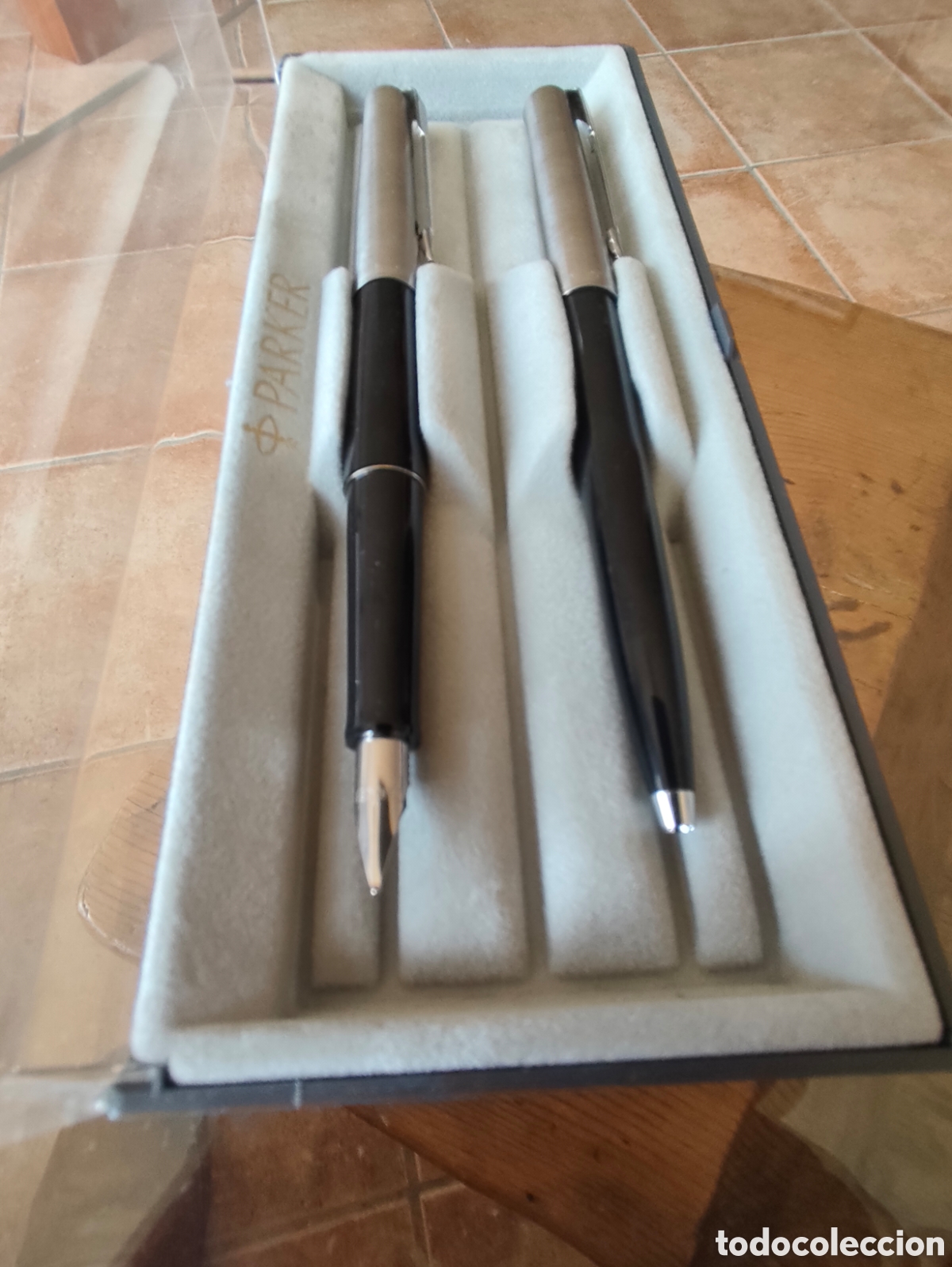 Antig&uuml;edades: Pluma y bol&iacute;grafo Parker - Foto 4