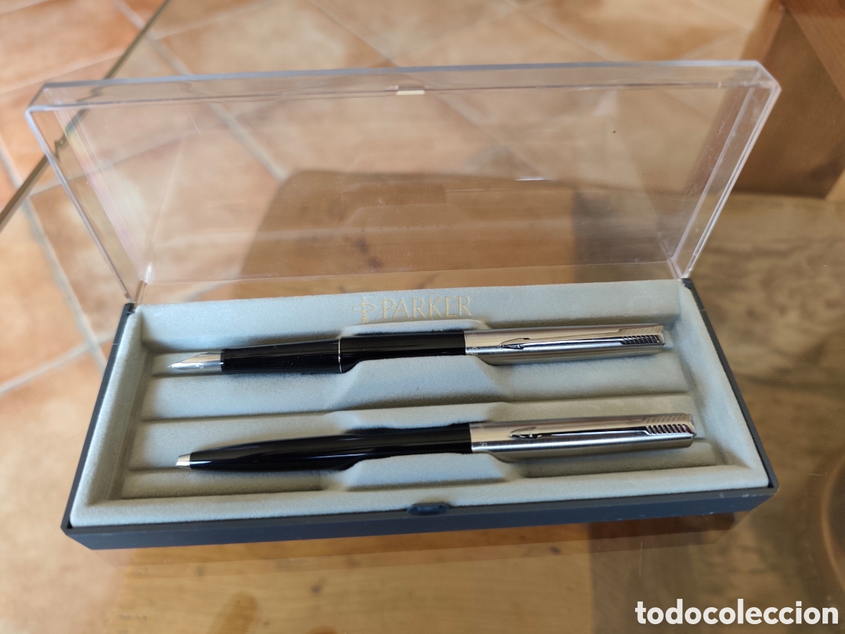 Antig&uuml;edades: Pluma y bol&iacute;grafo Parker - Foto 1