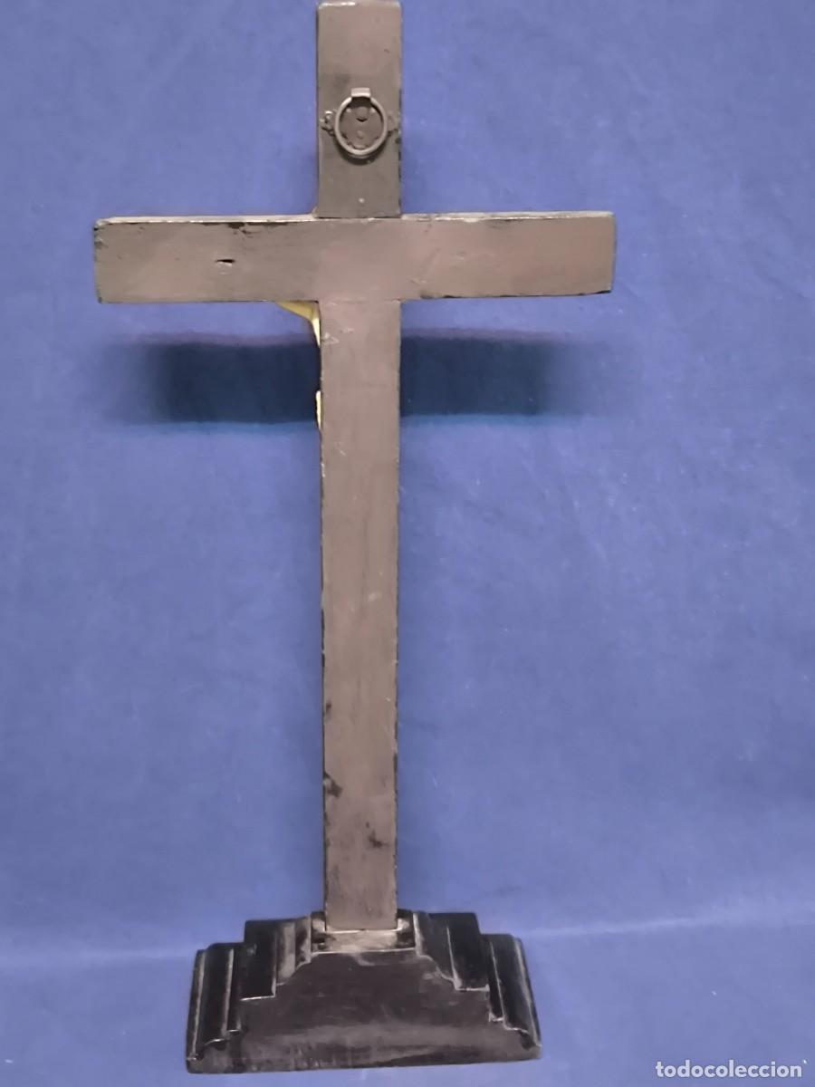 Antig&uuml;edades: CRISTO TALLADO DE FINALES DEL SIGLO XIX. - Foto 14