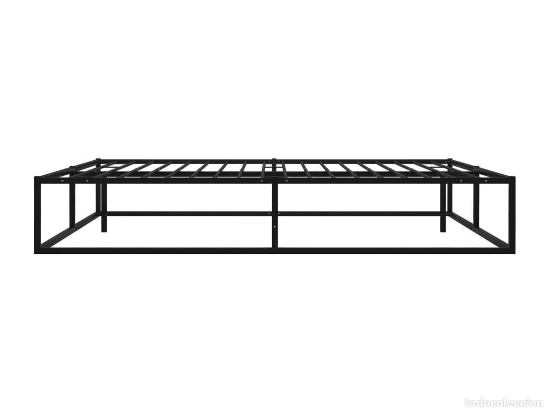 Antig&uuml;edades: CAMA DE MATRIMONIO DE METAL - Foto 2