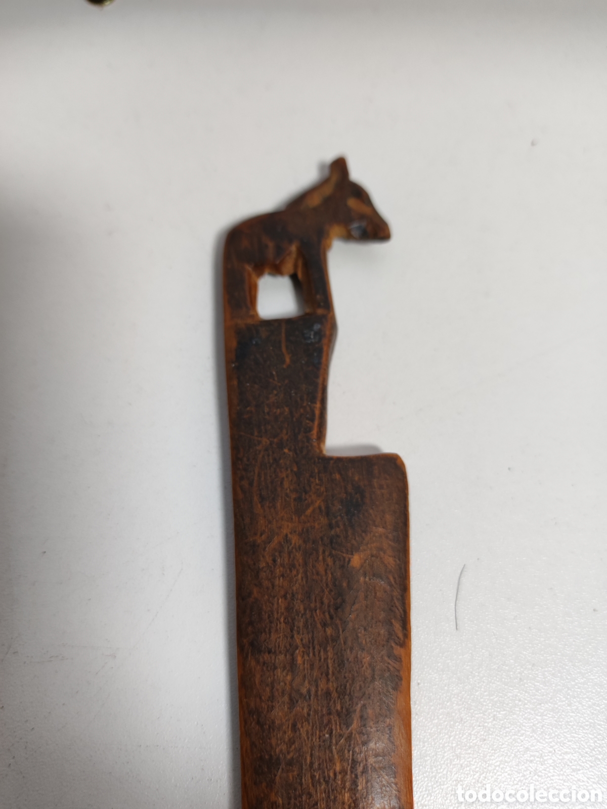Antig&uuml;edades: Abre cartas de madera - Foto 5