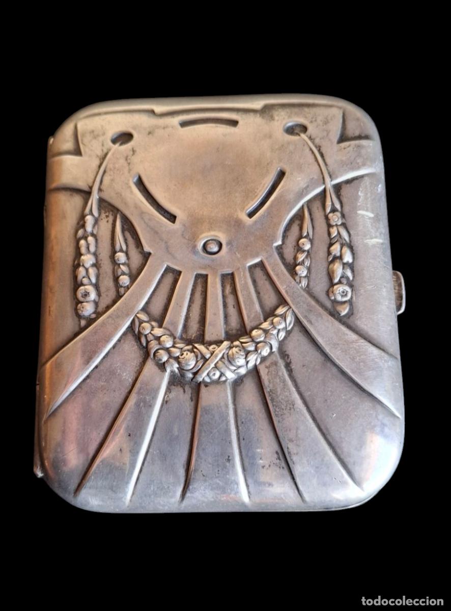 Antig&uuml;edades: (PLAN-250310)PITILLERA DE PLATA PRINCIPIOS DE SIGLO - Foto 1