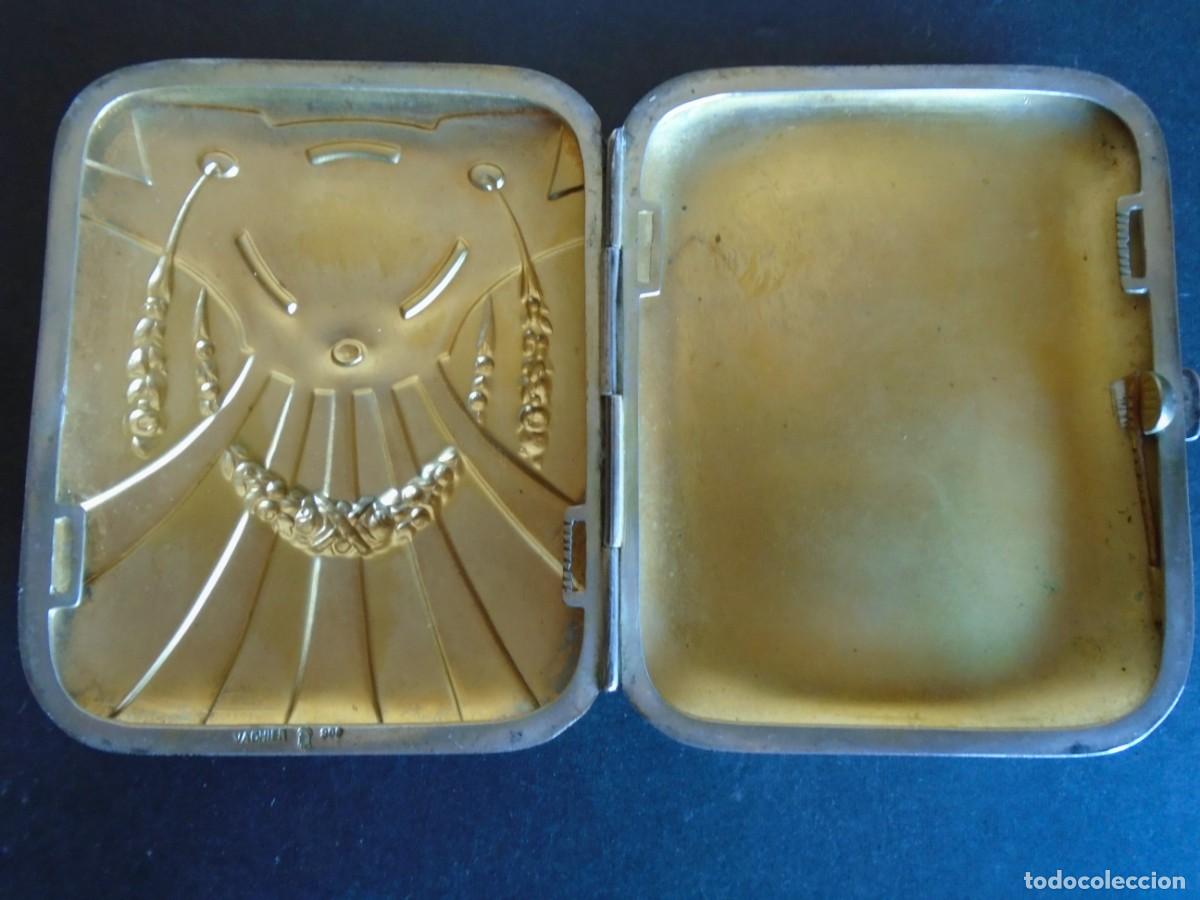 Antig&uuml;edades: (PLAN-250310)PITILLERA DE PLATA PRINCIPIOS DE SIGLO - Foto 8