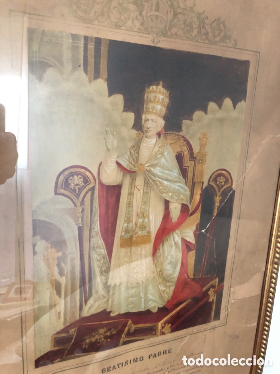 Antig&uuml;edades: Indulgencia papal 1892 - Foto 2