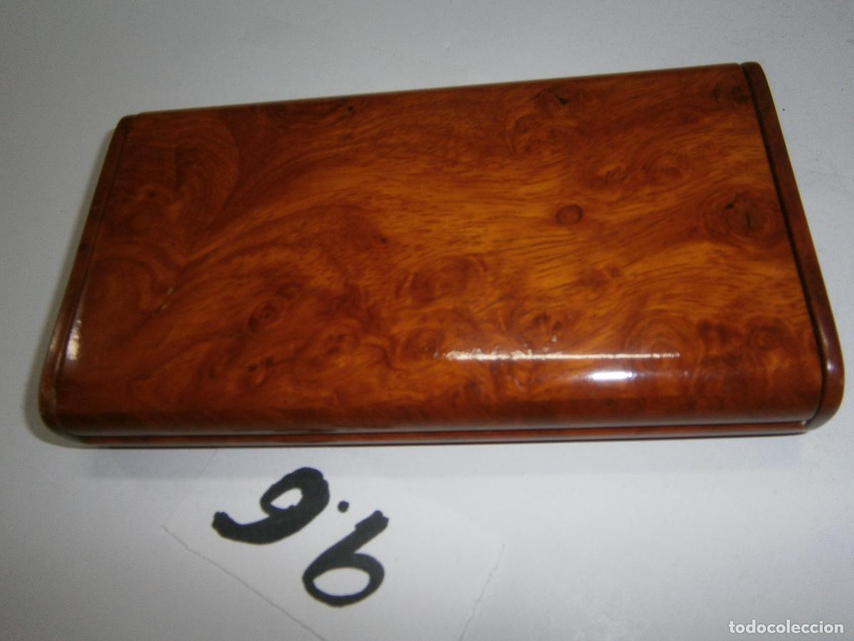 Antig&uuml;edades: ESPECTACULAR CAJA MADERA RAIZ - Foto 2