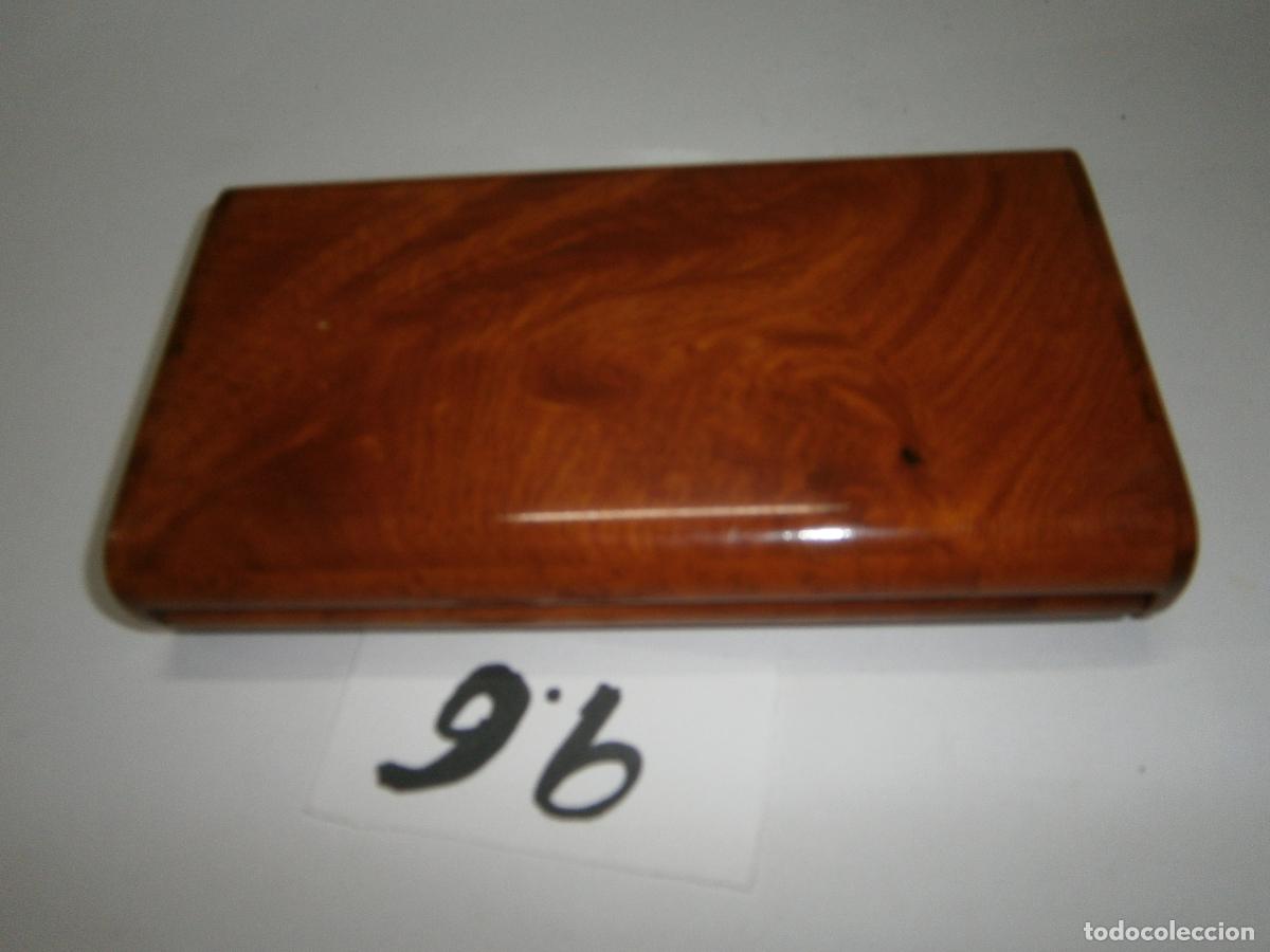 Antig&uuml;edades: ESPECTACULAR CAJA MADERA RAIZ - Foto 3