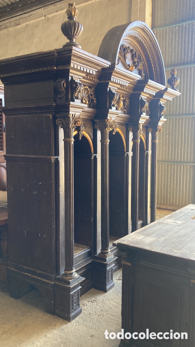 Antig&uuml;edades: Antiguo conjunto de altar - Foto 2