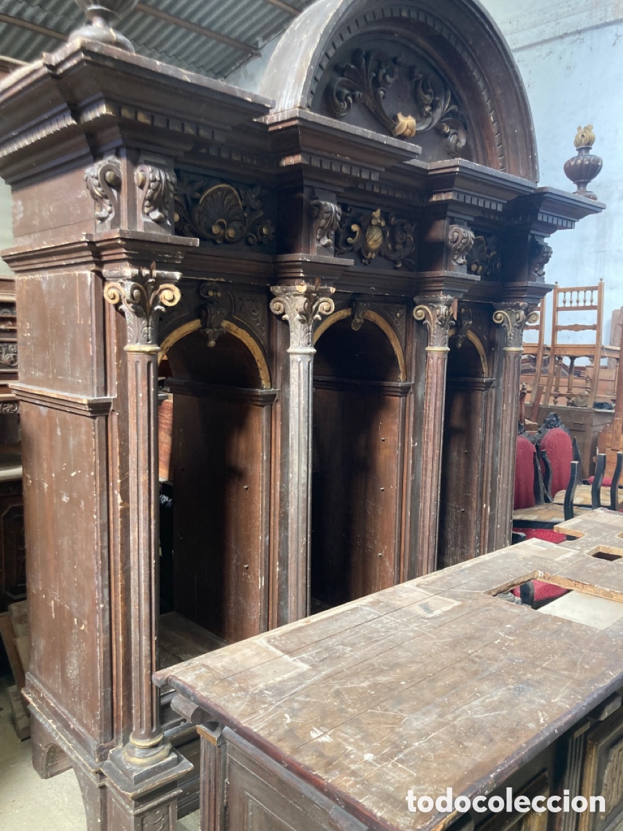 Antig&uuml;edades: Antiguo conjunto de altar - Foto 5